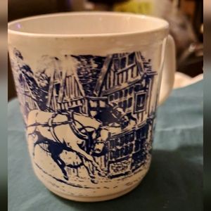 Blue & White mug. Cartwright, Staffordshire, England.